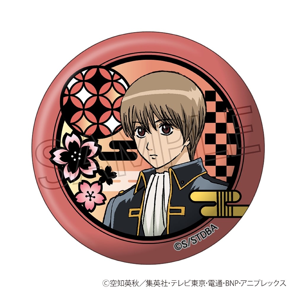 銀魂 切り絵シリーズ 缶バッジ