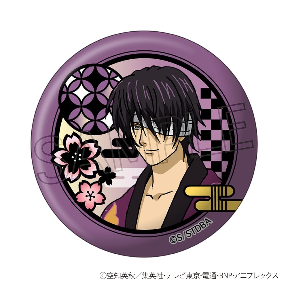 銀魂 切り絵シリーズ 缶バッジ