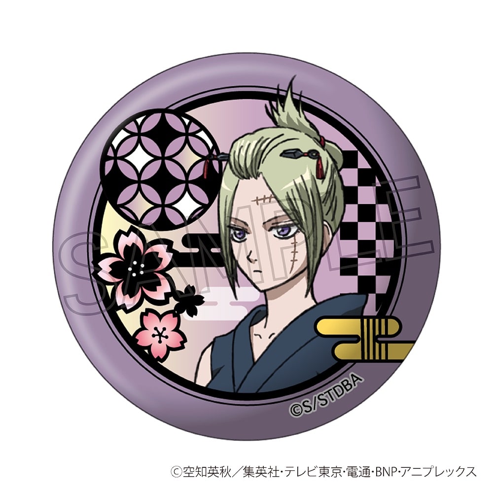 銀魂 切り絵シリーズ 缶バッジ