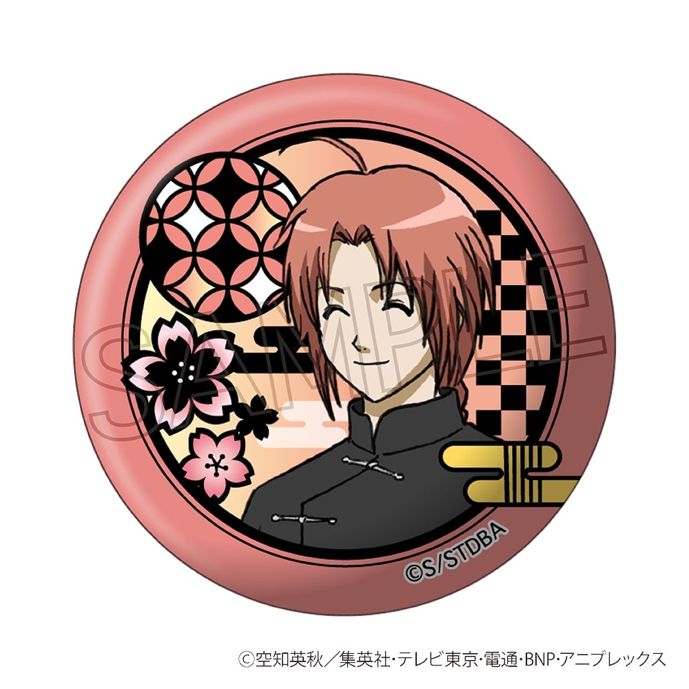 銀魂 切り絵シリーズ 缶バッジ