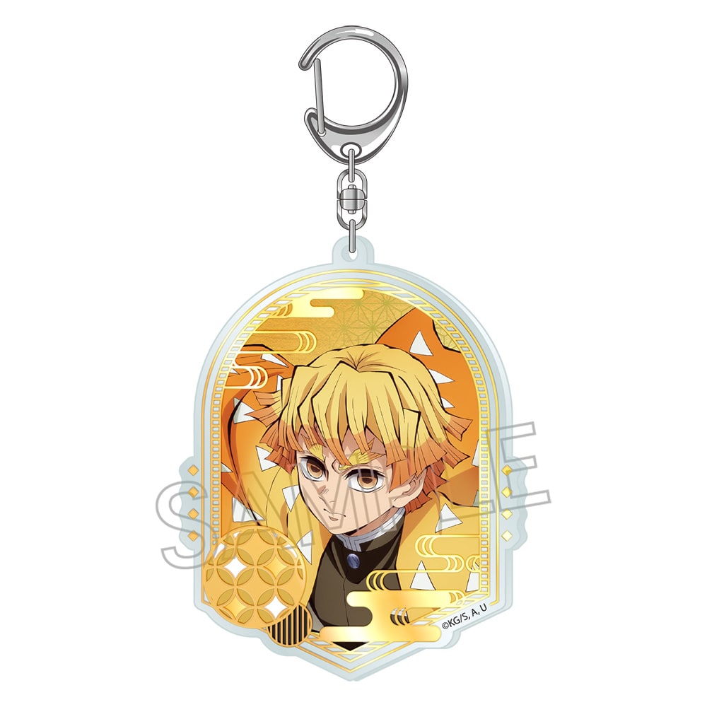 鬼滅の刃 箔押しアクリルキーホルダー
