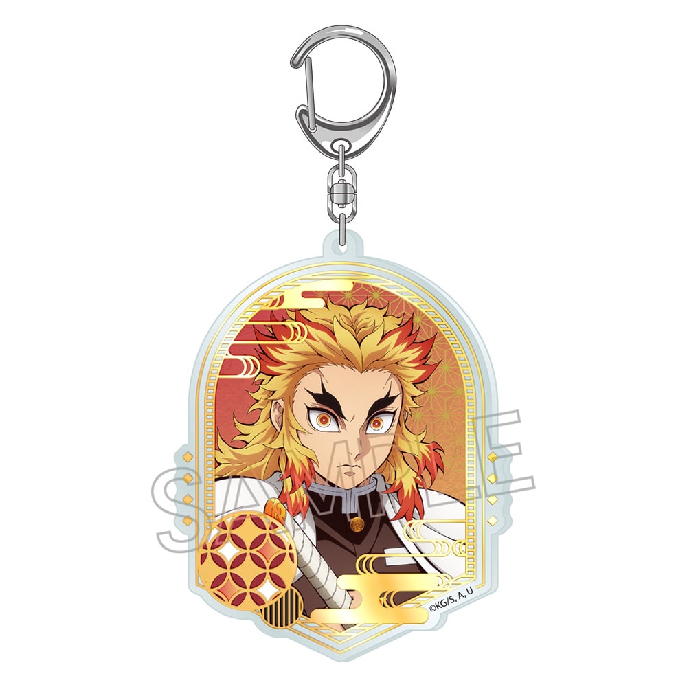 鬼滅の刃 箔押しアクリルキーホルダー