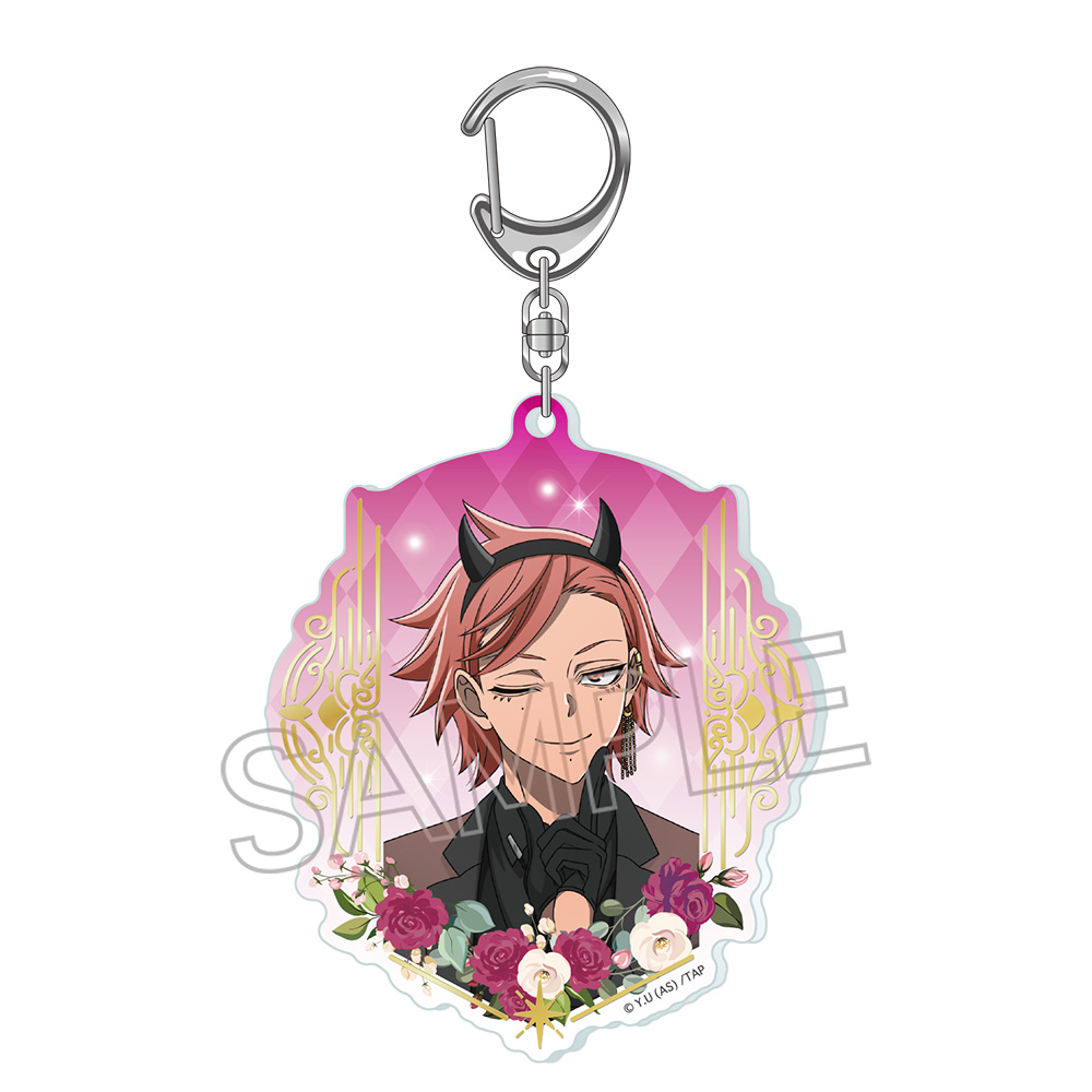 桃源暗鬼 天使と悪魔 箔押しアクリルキーホルダー