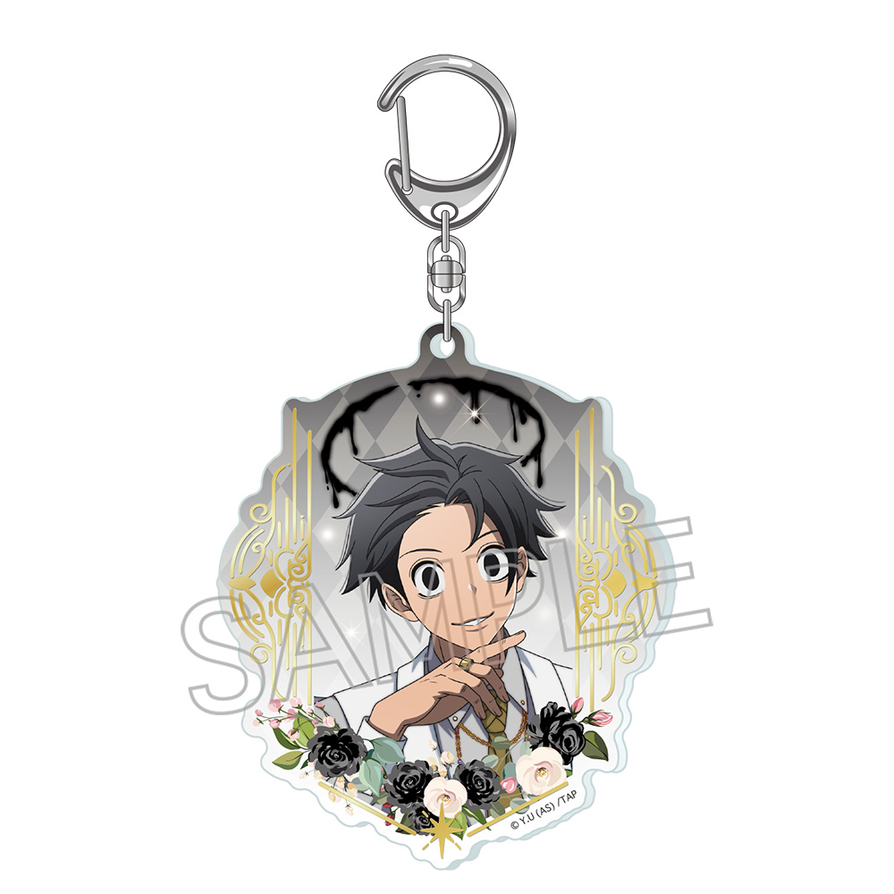 桃源暗鬼 天使と悪魔 箔押しアクリルキーホルダー