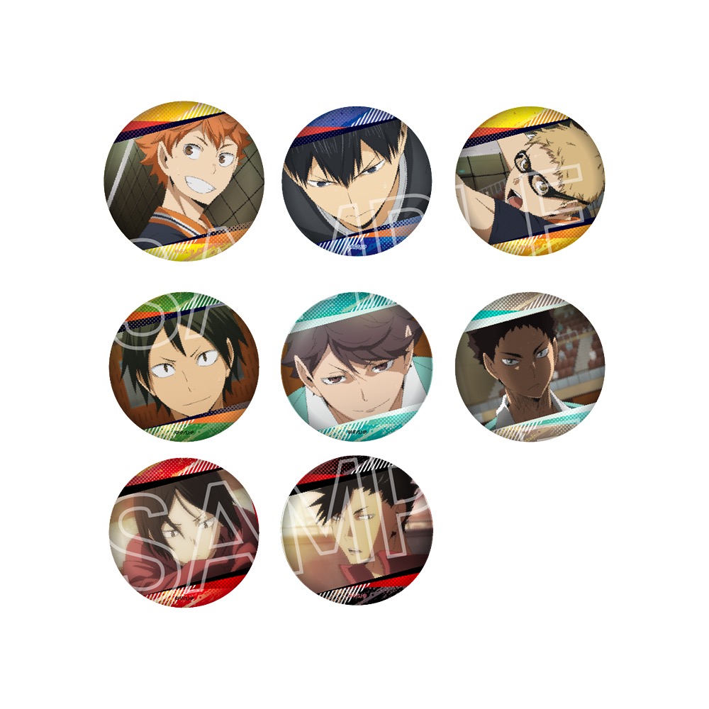 ハイキュー!! 百面相缶バッジvol.7