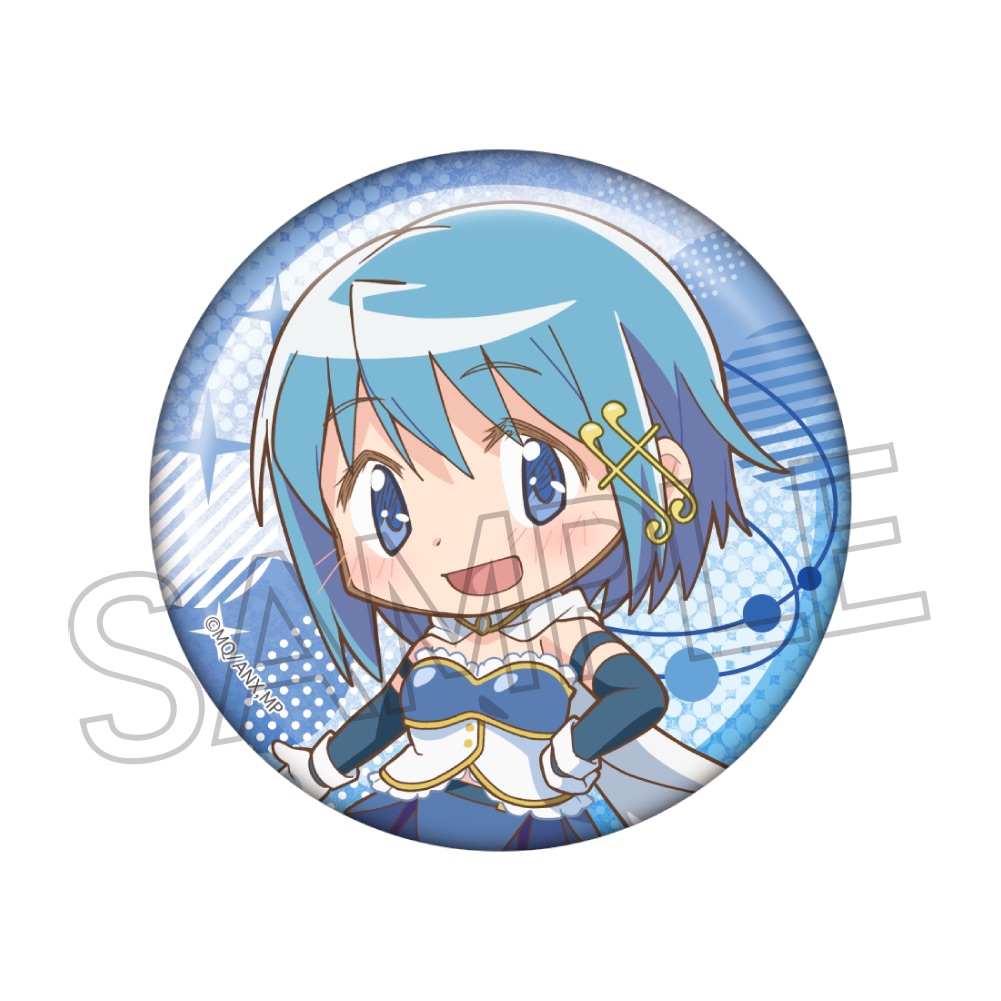 魔法少女まどか☆マギカ デフォルメ　グリッター缶バッジ