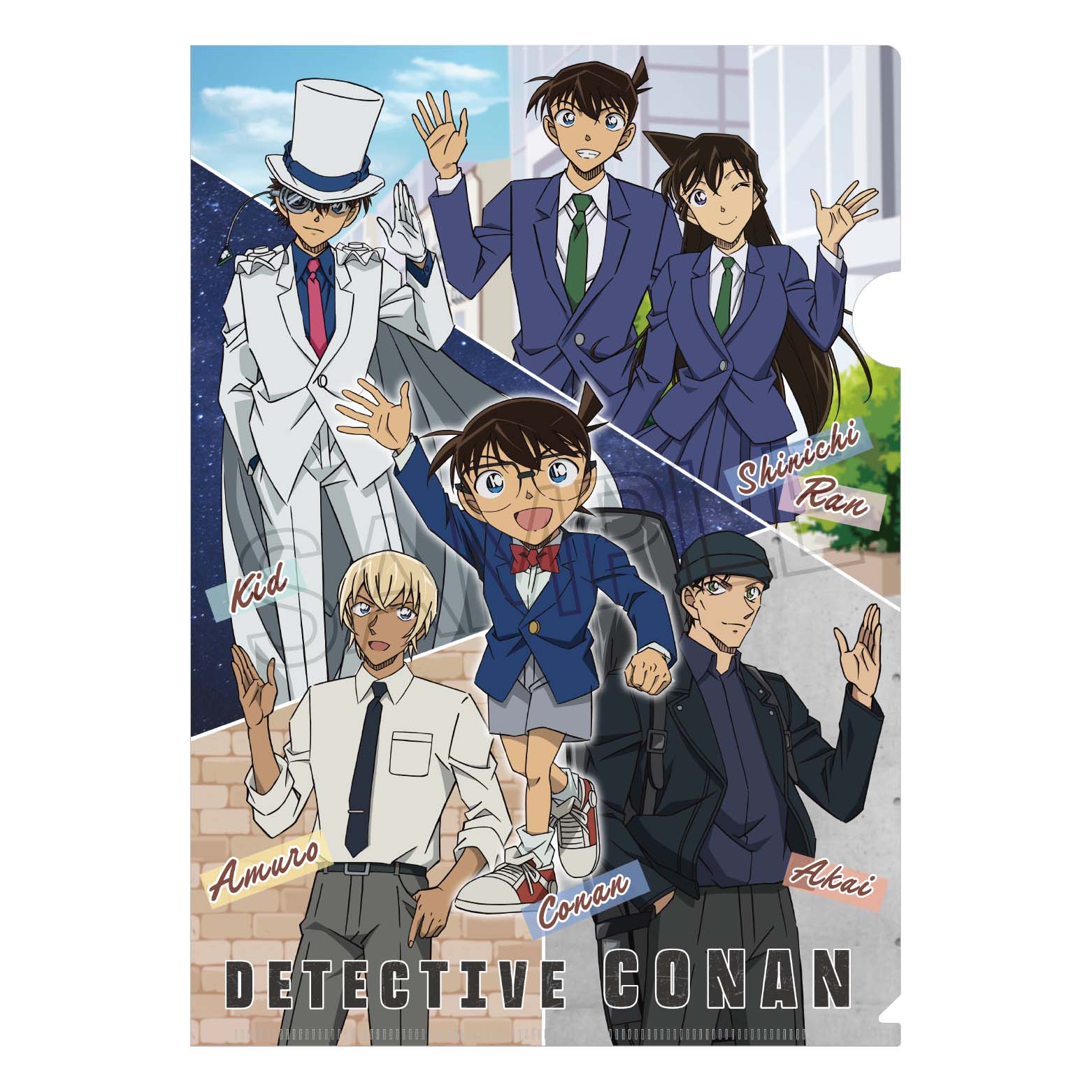 名探偵コナン　ハイファイブ　クリアファイル