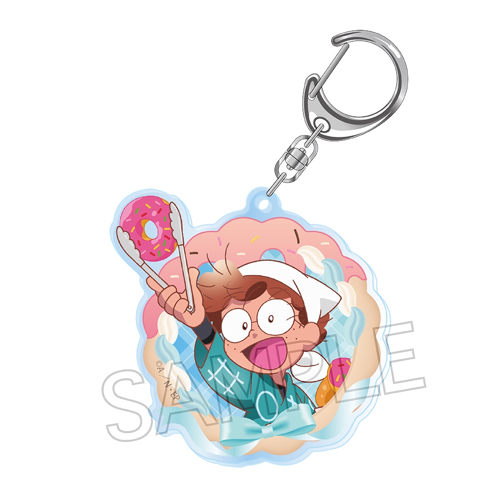 忍たま乱太郎 アクリルキーホルダー -スイーツ作りの段-