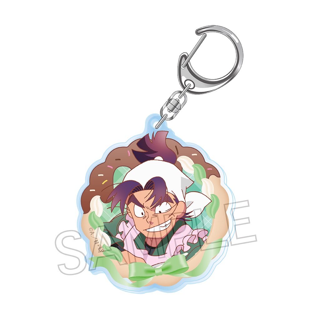 忍たま乱太郎 アクリルキーホルダー -スイーツ作りの段-