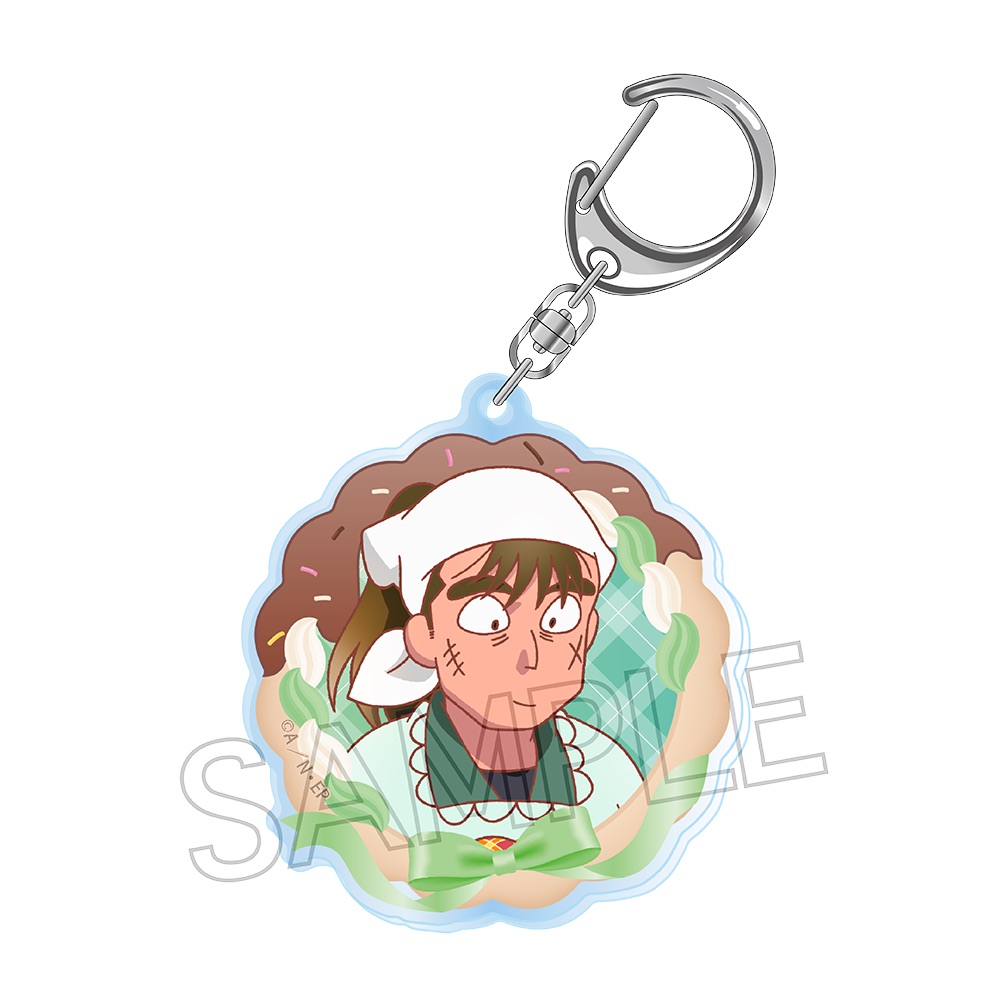 忍たま乱太郎 アクリルキーホルダー -スイーツ作りの段-