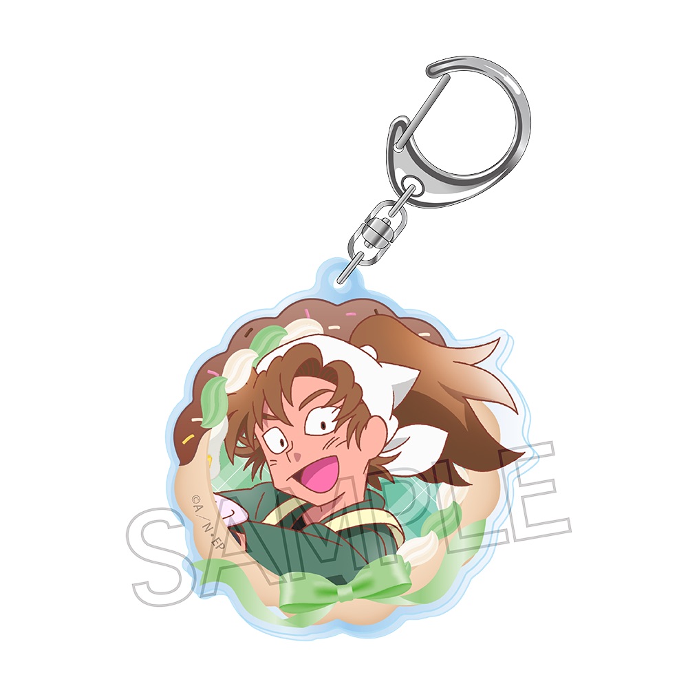 忍たま乱太郎 アクリルキーホルダー -スイーツ作りの段-