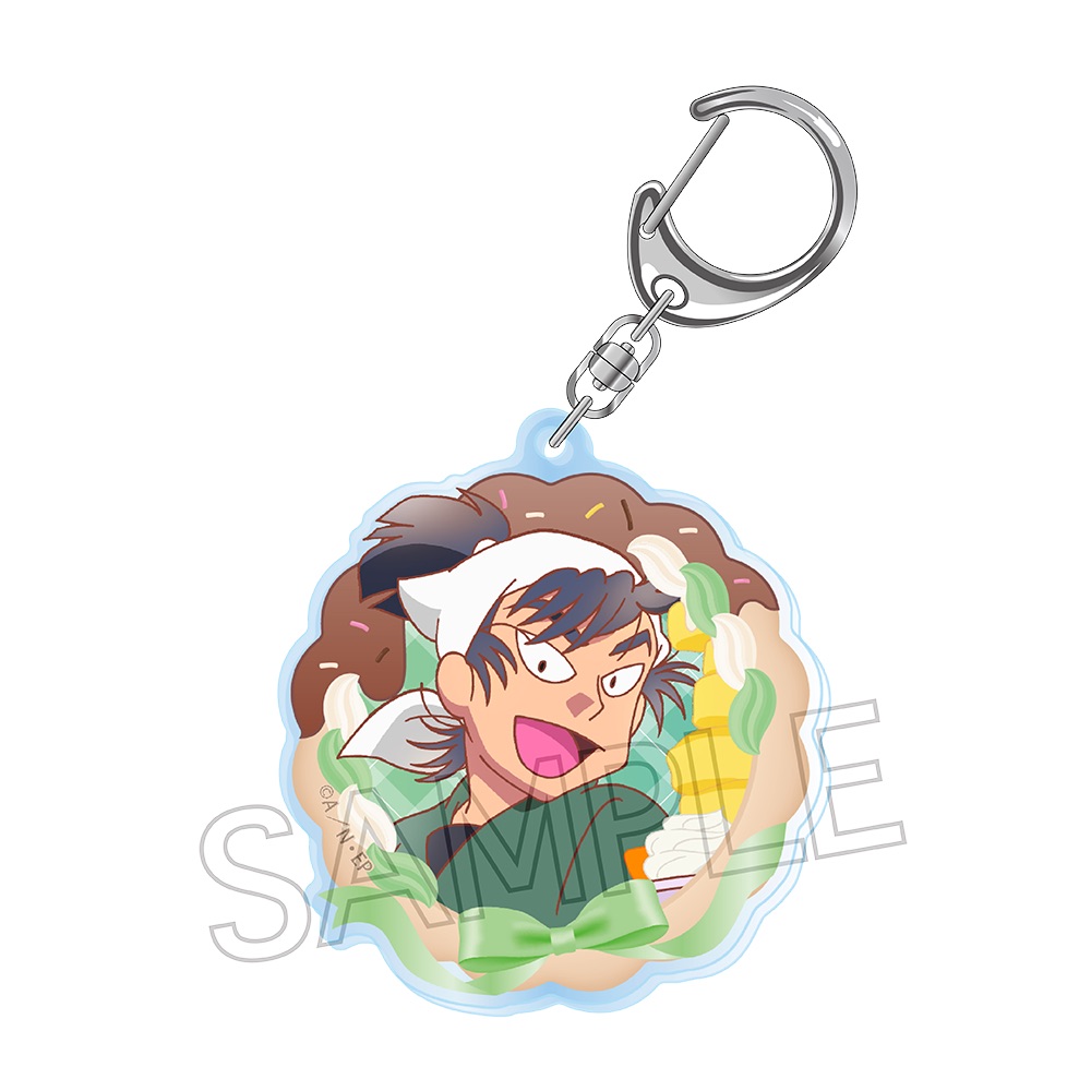 忍たま乱太郎 アクリルキーホルダー -スイーツ作りの段-