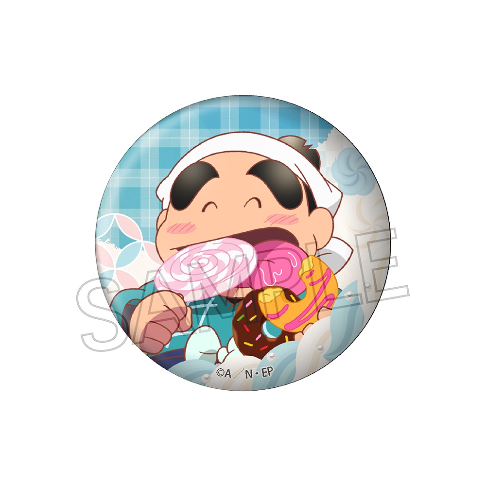 忍たま乱太郎 缶バッジ -スイーツ作りの段-