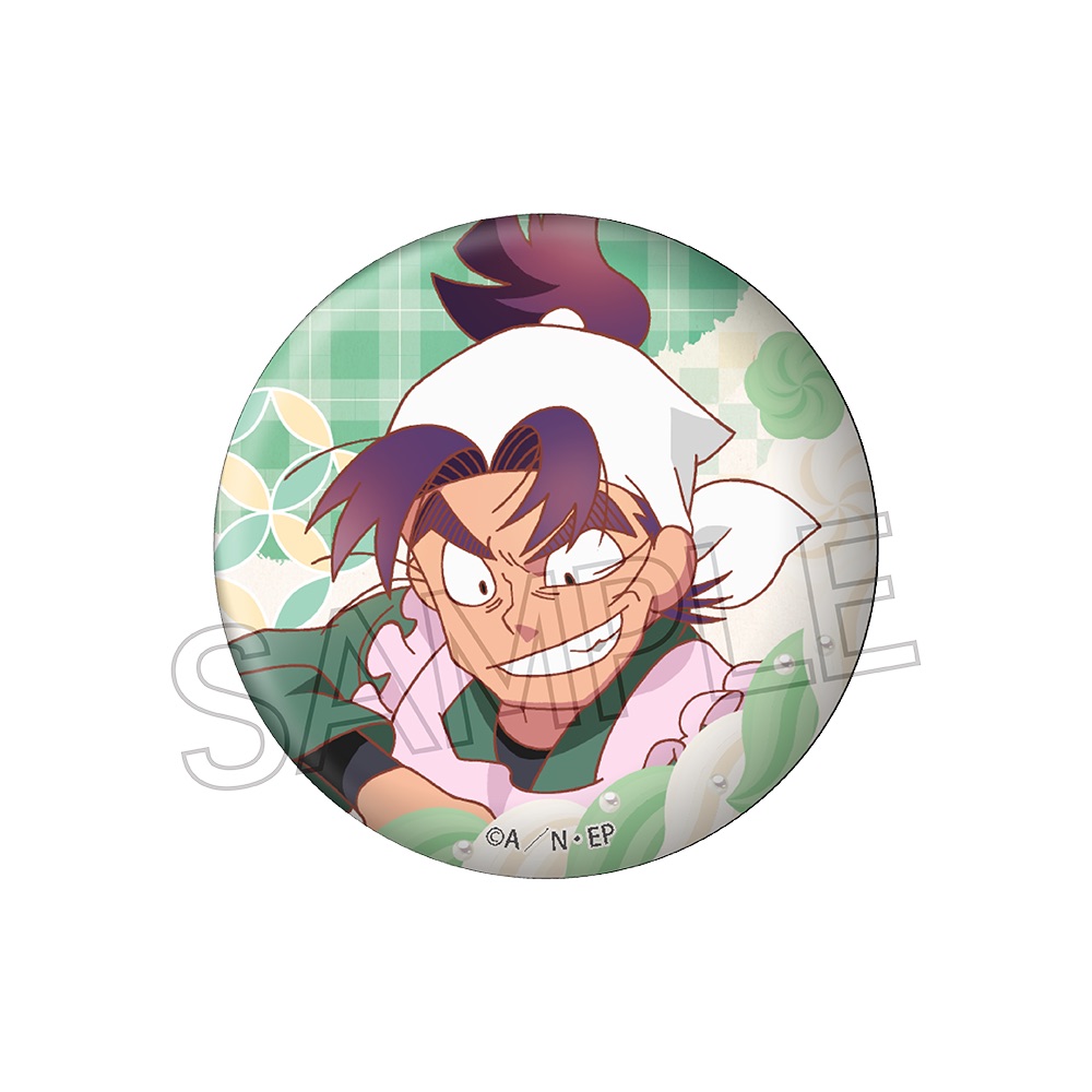 忍たま乱太郎 缶バッジ -スイーツ作りの段-