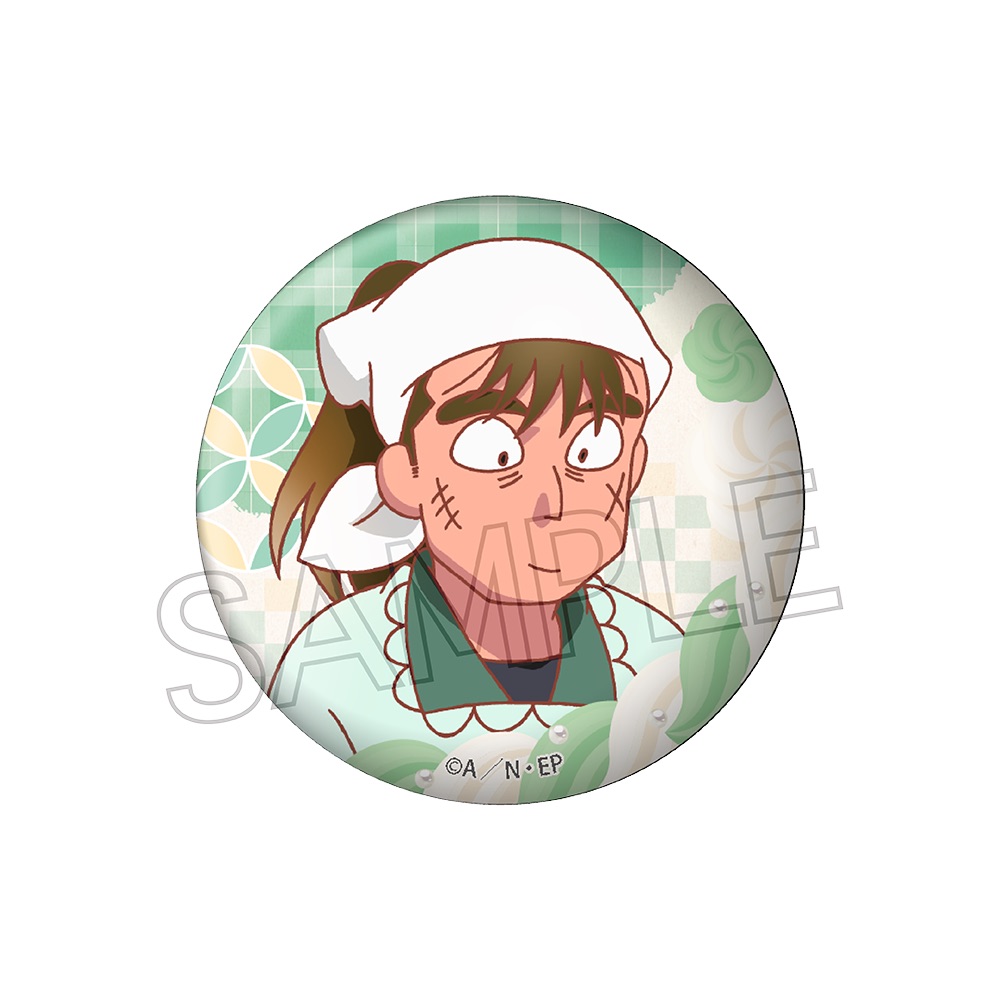 忍たま乱太郎 缶バッジ -スイーツ作りの段-