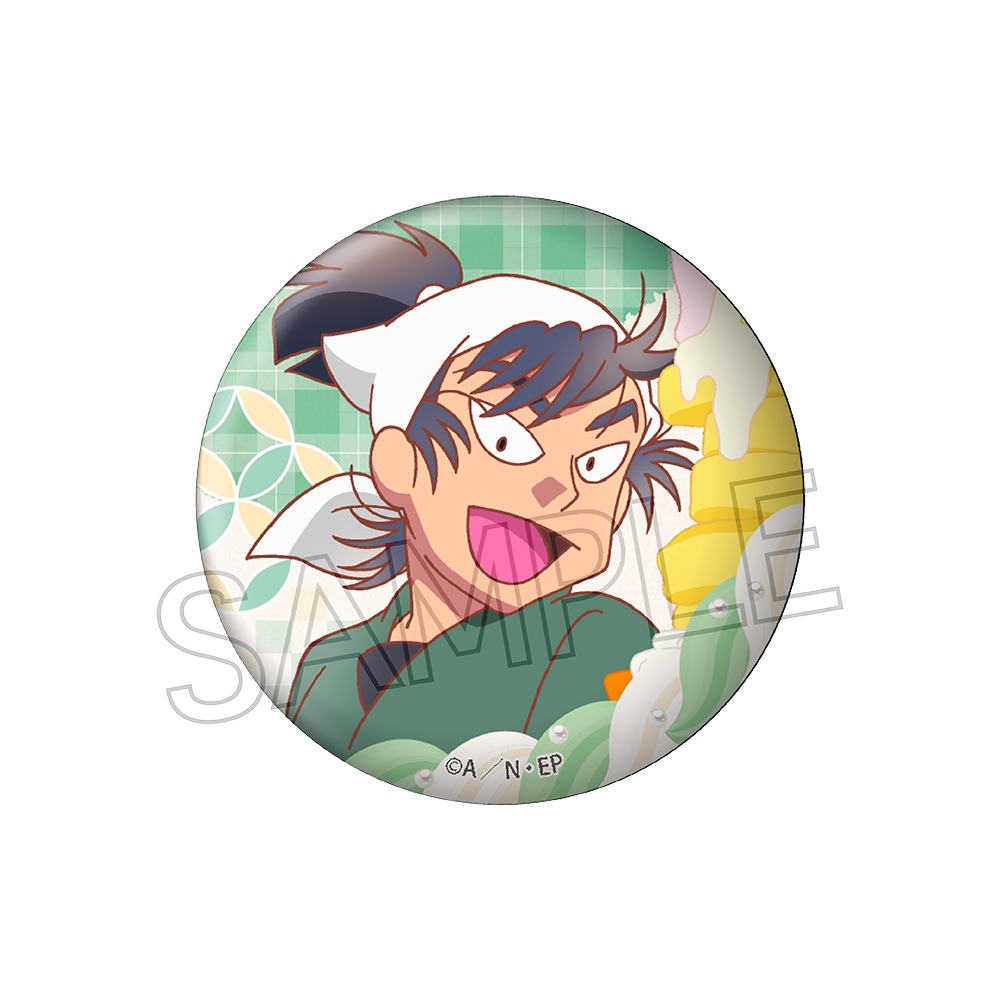 忍たま乱太郎 缶バッジ -スイーツ作りの段-