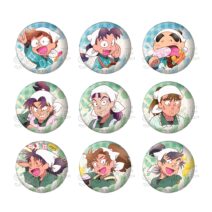 忍たま乱太郎 缶バッジ -スイーツ作りの段-