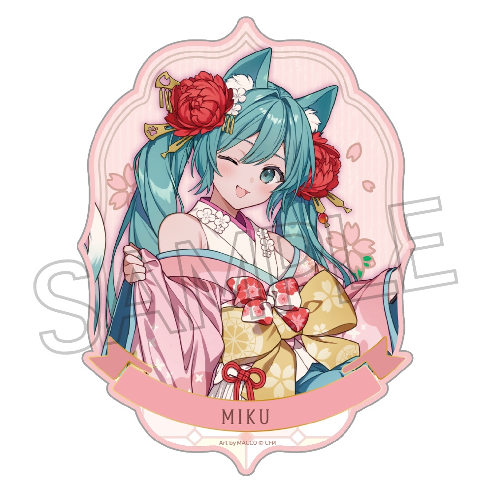 初音ミク 百鬼夜行 ~麗宴~ ステッカー