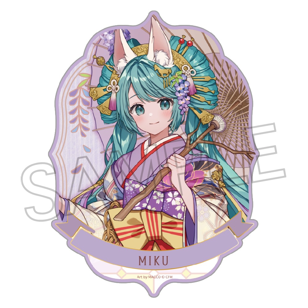初音ミク 百鬼夜行 ~麗宴~ ステッカー