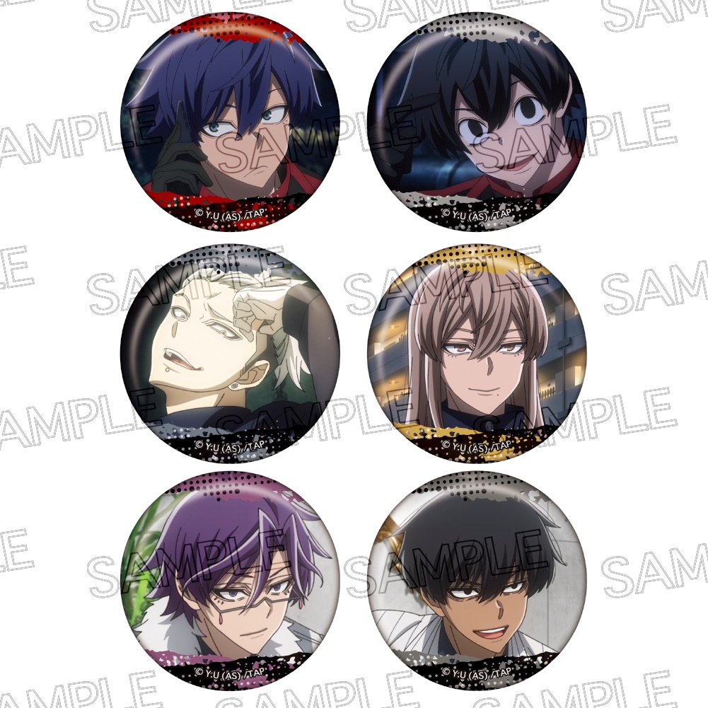 桃源暗鬼 百面相缶バッジ Vol.2