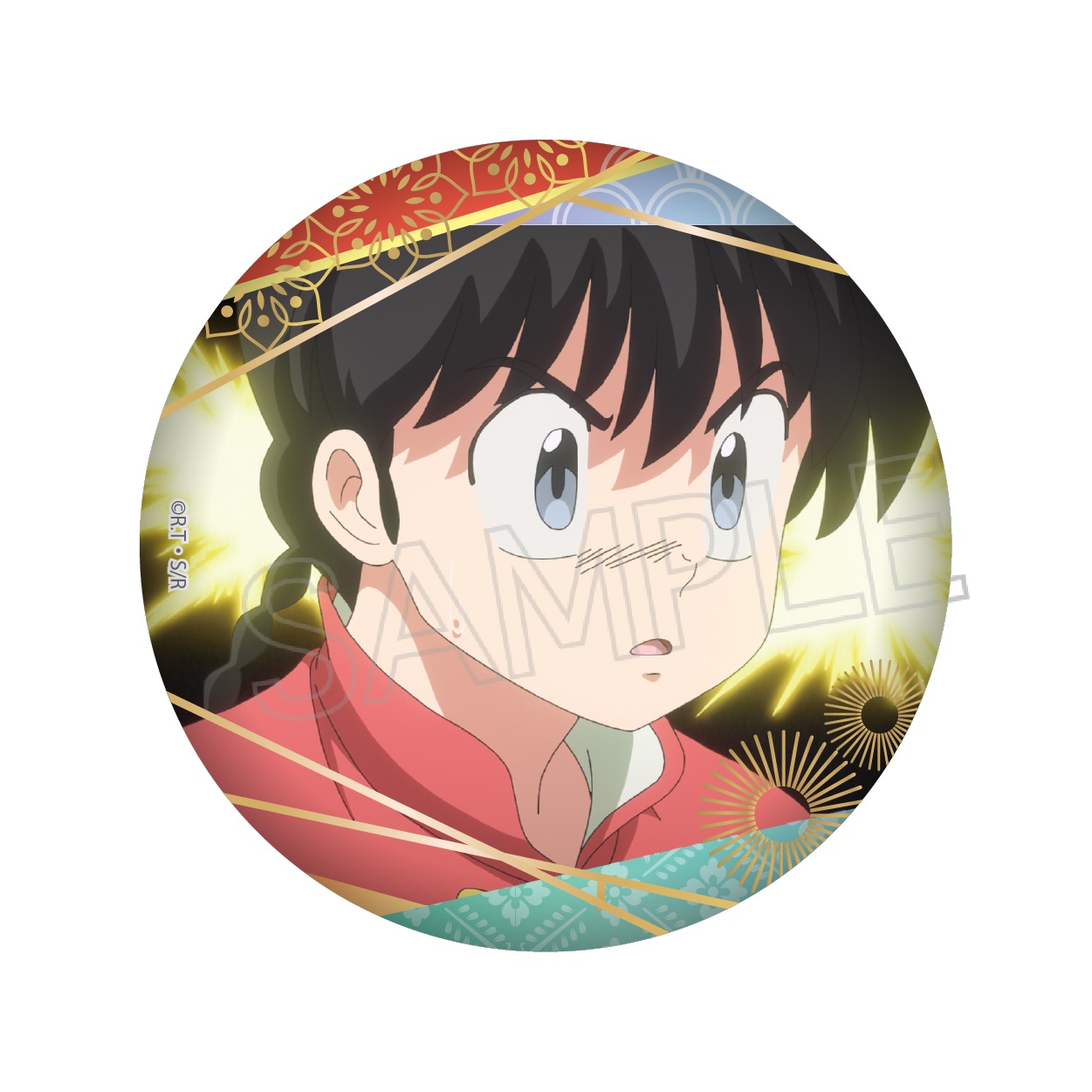 らんま1/2 箔押し缶バッジ vol.2