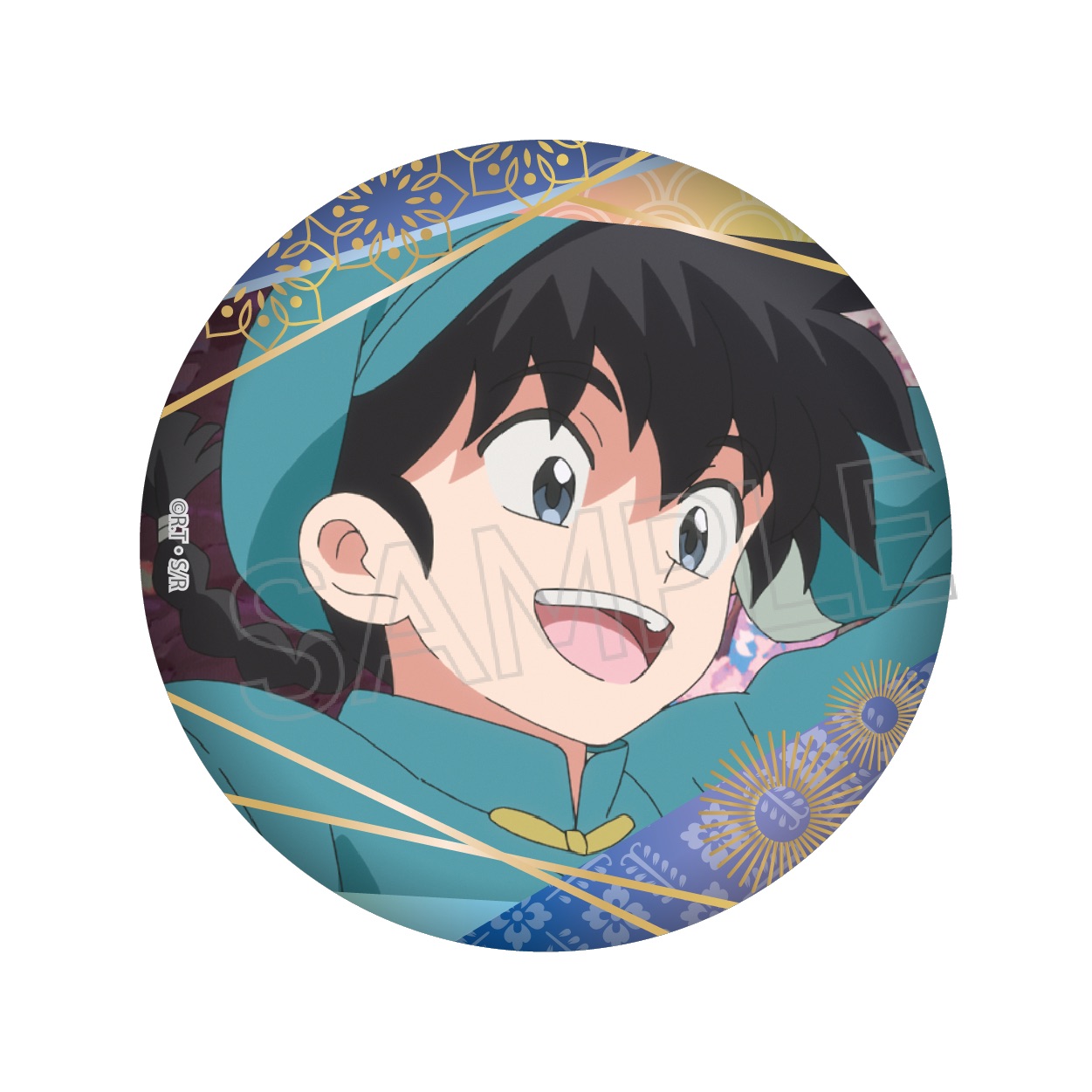 らんま1/2 箔押し缶バッジ vol.2