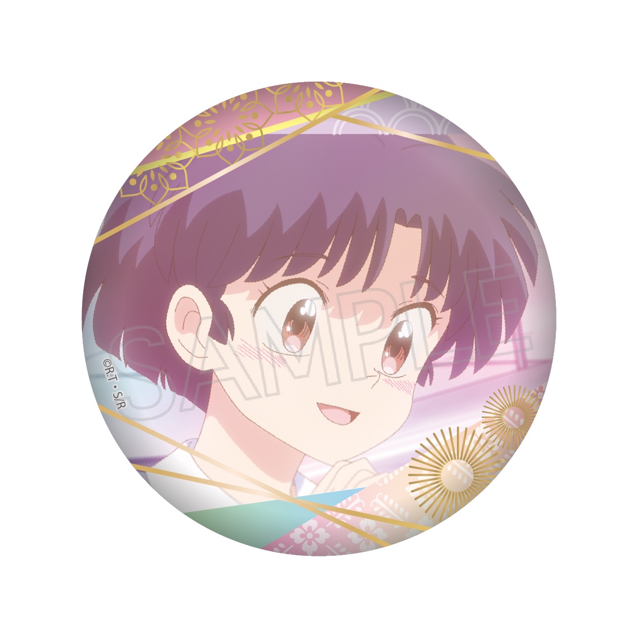 らんま1/2 箔押し缶バッジ vol.2