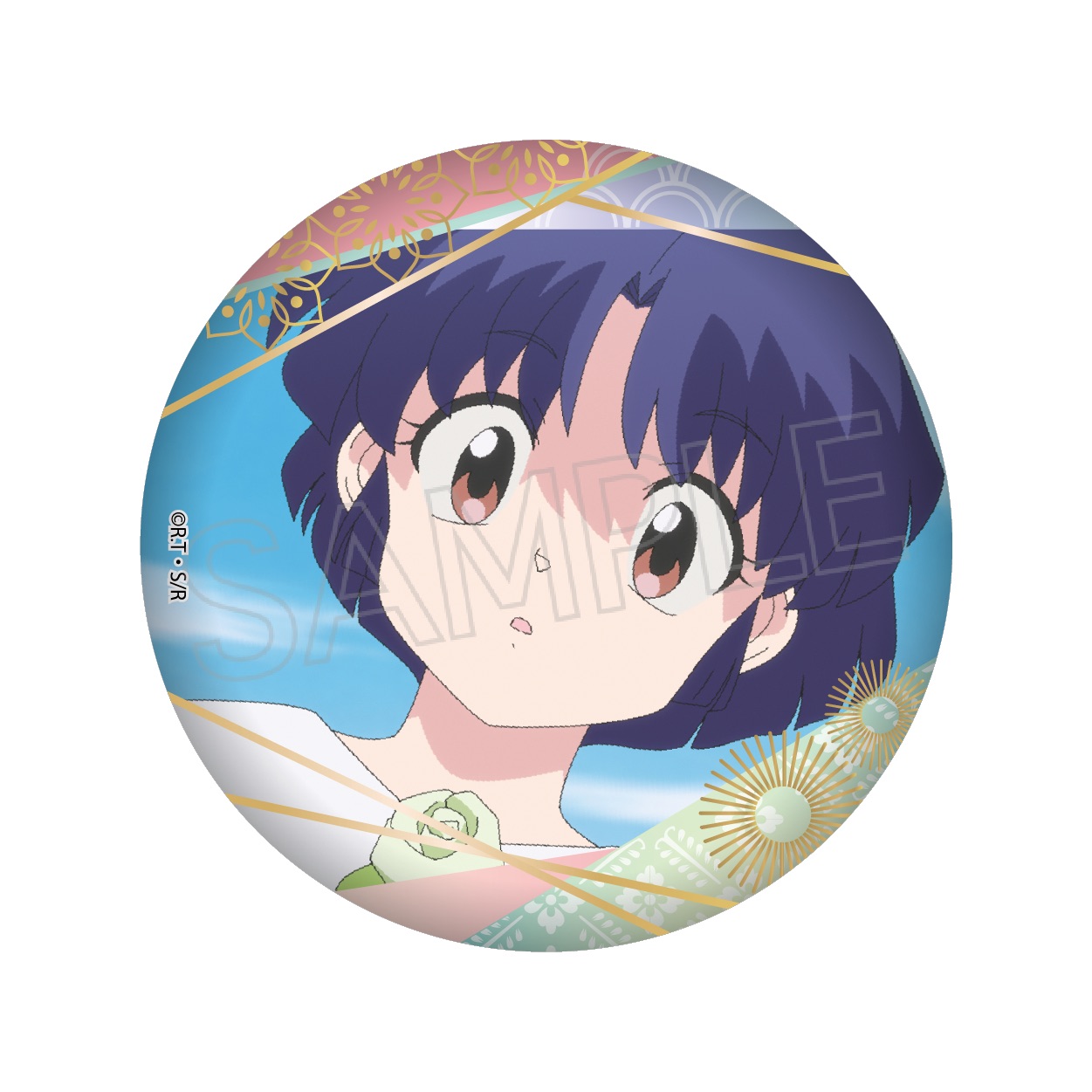 らんま1/2 箔押し缶バッジ vol.2