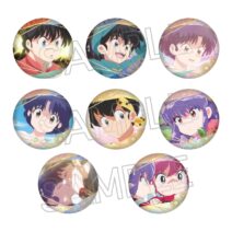 らんま1/2 箔押し缶バッジ vol.2