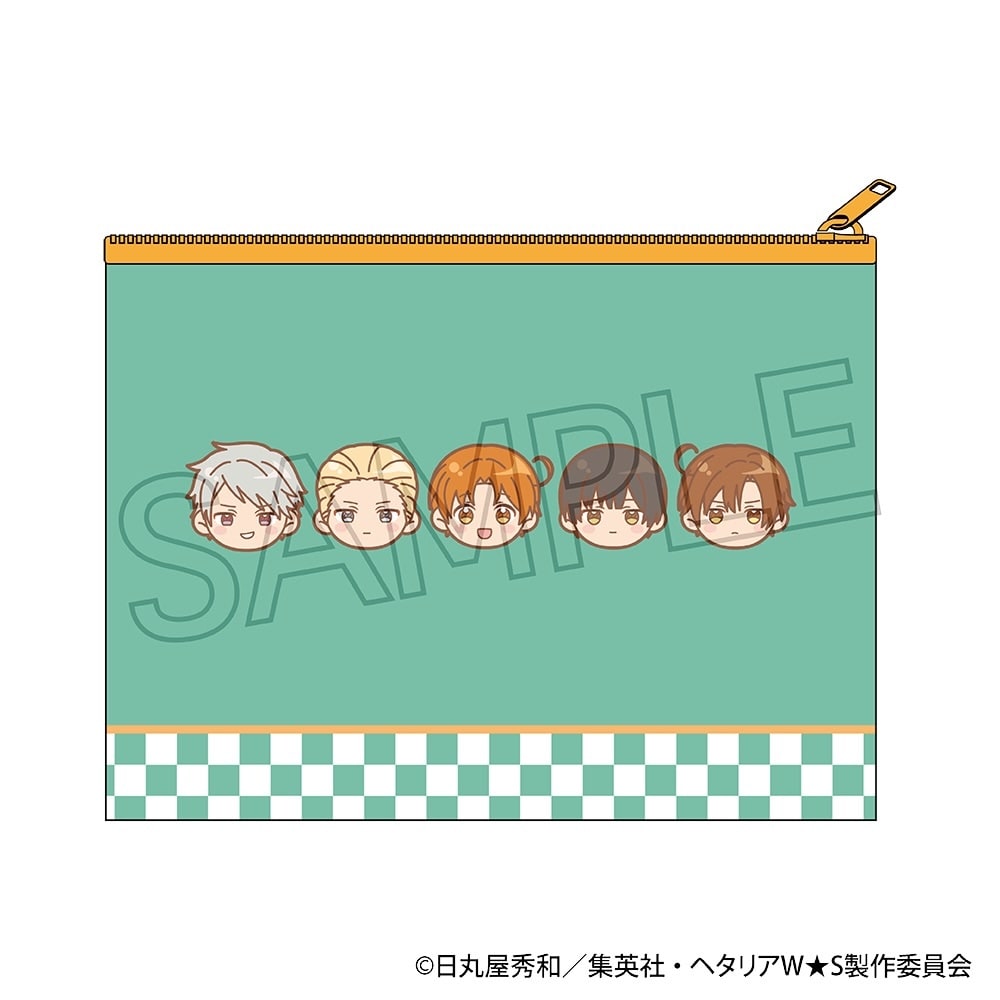 ヘタリアWorld★Stars　フラットポーチ