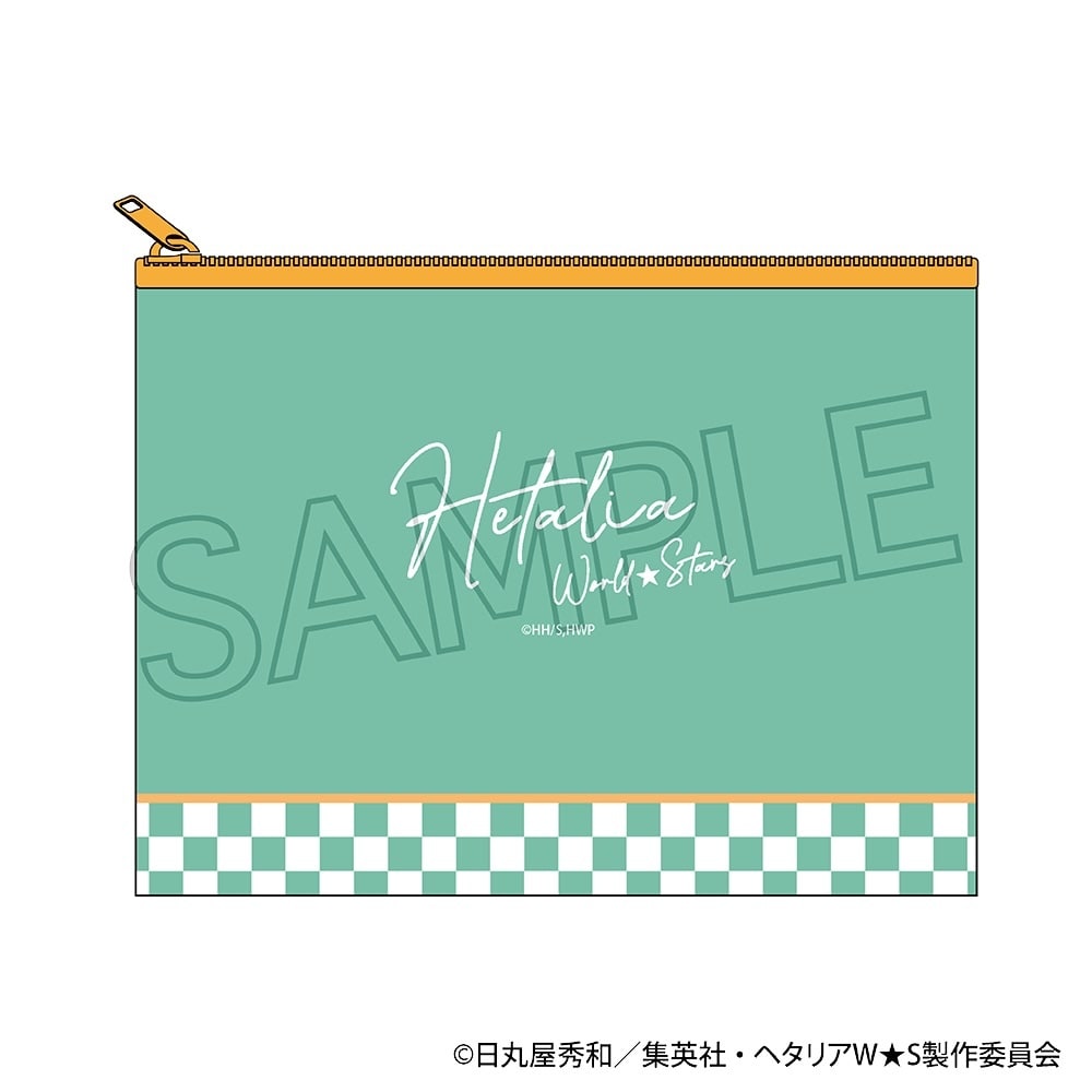 ヘタリアWorld★Stars　フラットポーチ