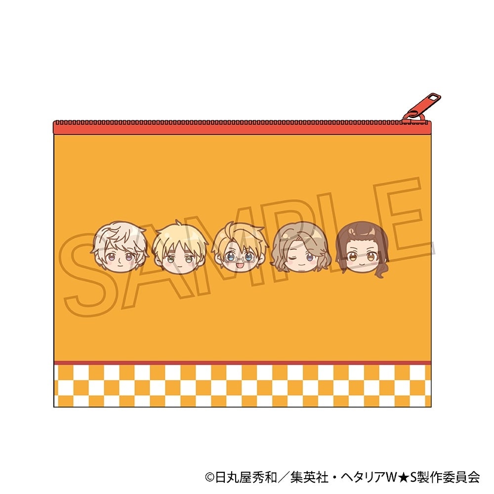 ヘタリアWorld★Stars　フラットポーチ