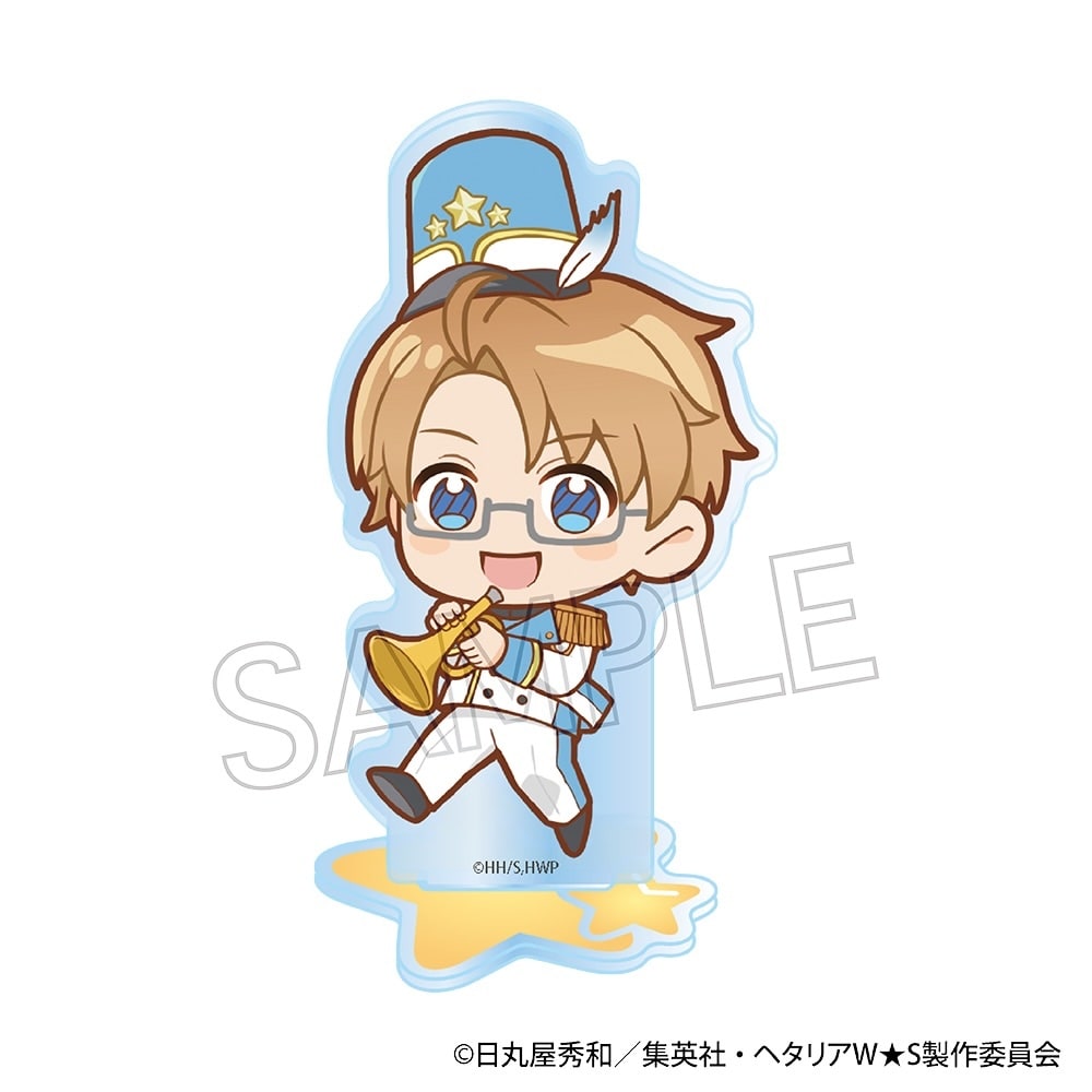 ヘタリアWorld★Stars　アクリルスタンド -マーチング-