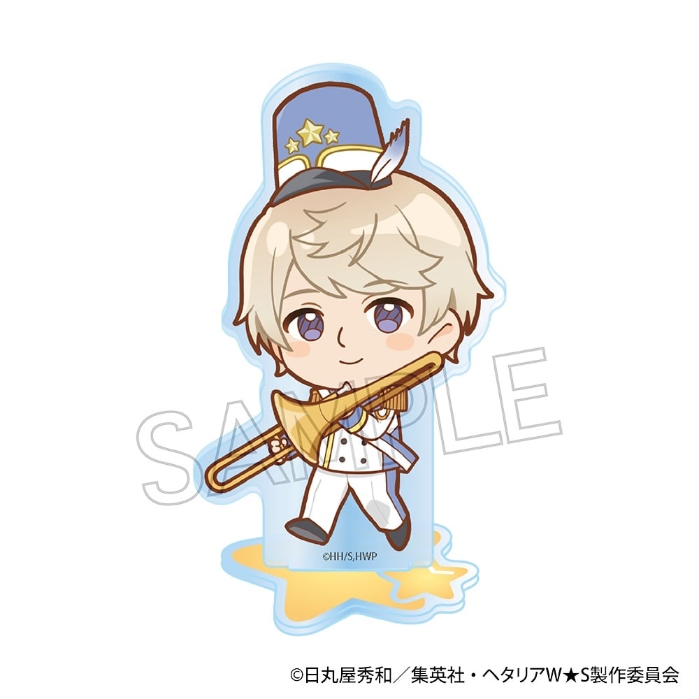 ヘタリアWorld★Stars　アクリルスタンド -マーチング-