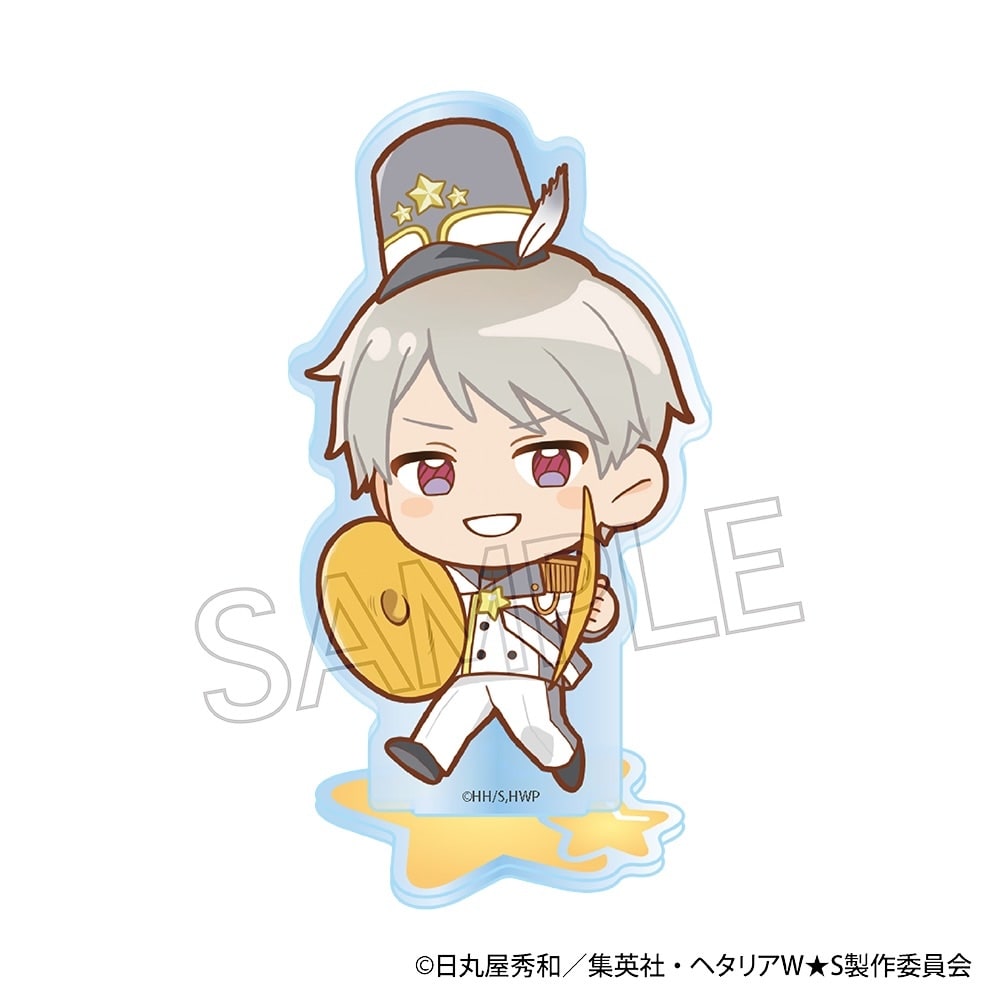 ヘタリアWorld★Stars　アクリルスタンド -マーチング-