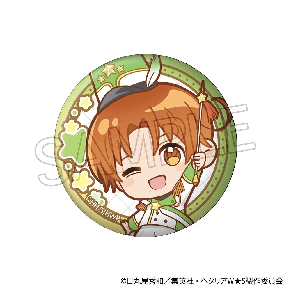 ヘタリアWorld★Stars　缶バッジ -マーチング-