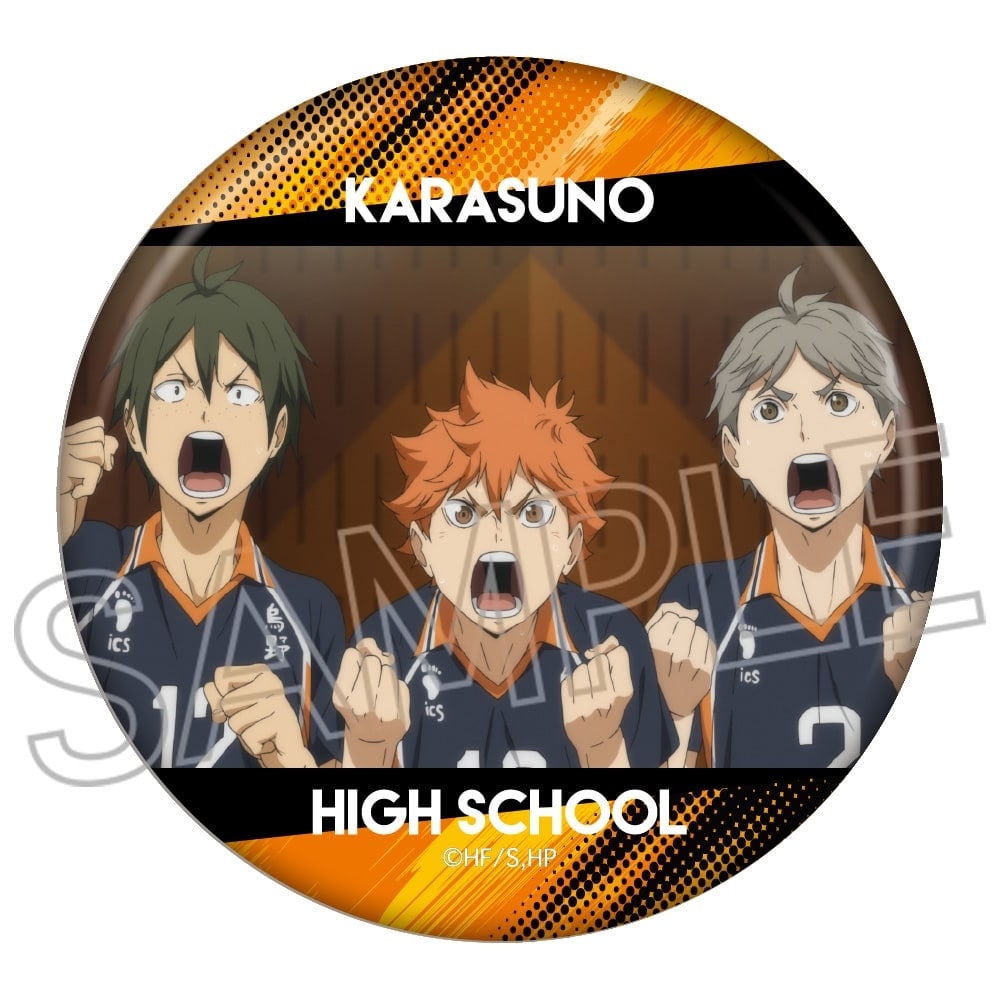 ハイキュー!!　百面相缶バッジ-Lサイズ-