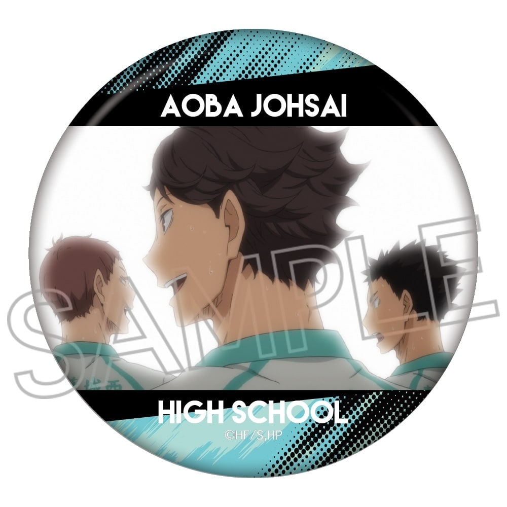 ハイキュー!!　百面相缶バッジ-Lサイズ-