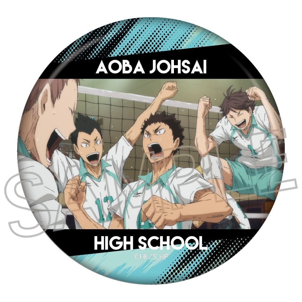 ハイキュー!!　百面相缶バッジ-Lサイズ-