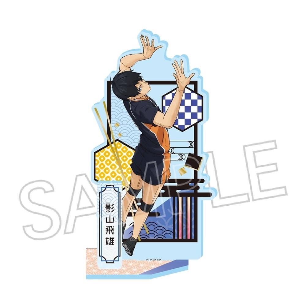 ハイキュー!!　切り絵シリーズvol.6　アクリルスタンド