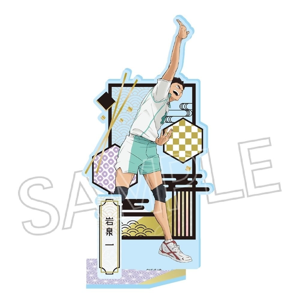ハイキュー!!　切り絵シリーズvol.6　アクリルスタンド