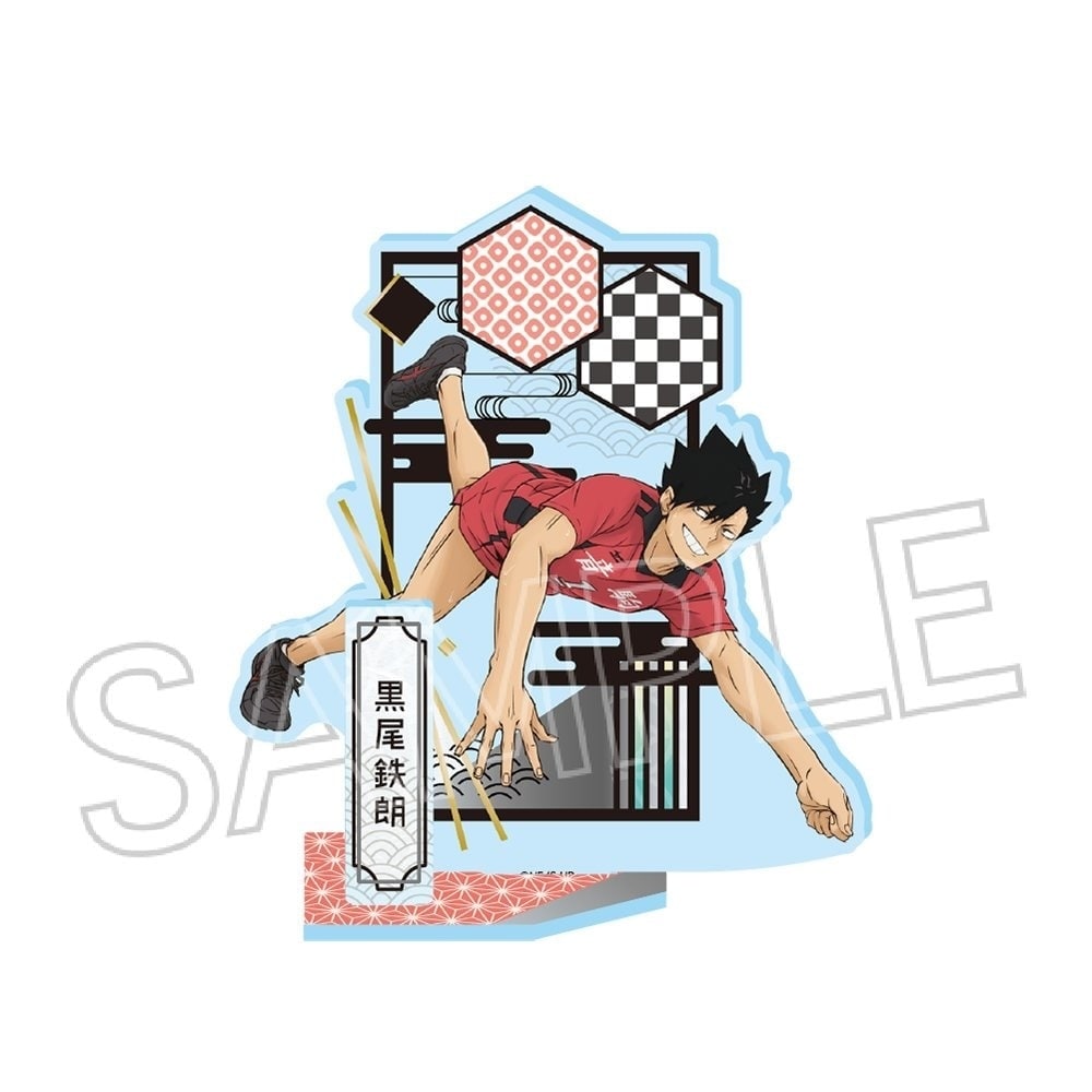 ハイキュー!!　切り絵シリーズvol.6　アクリルスタンド