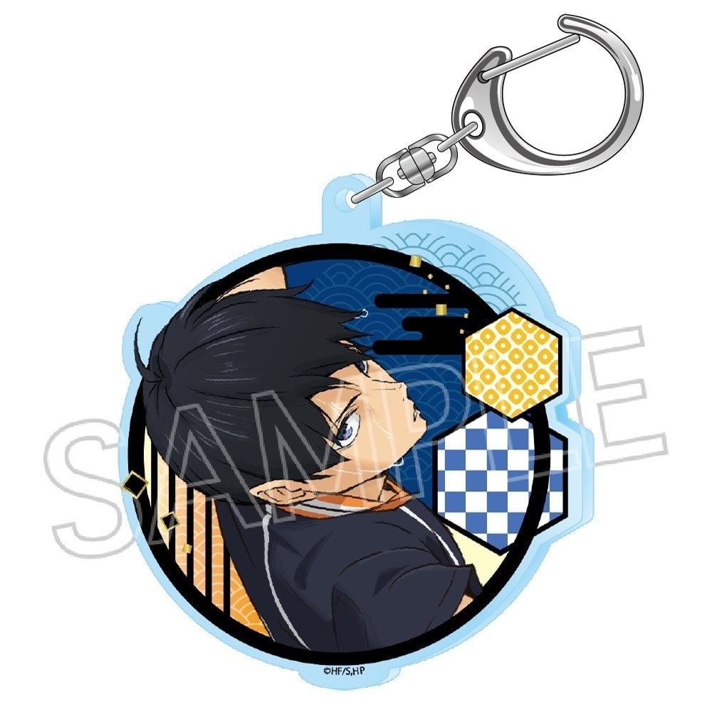 ハイキュー!!　切り絵シリーズvol.6　アクリルキーホルダー