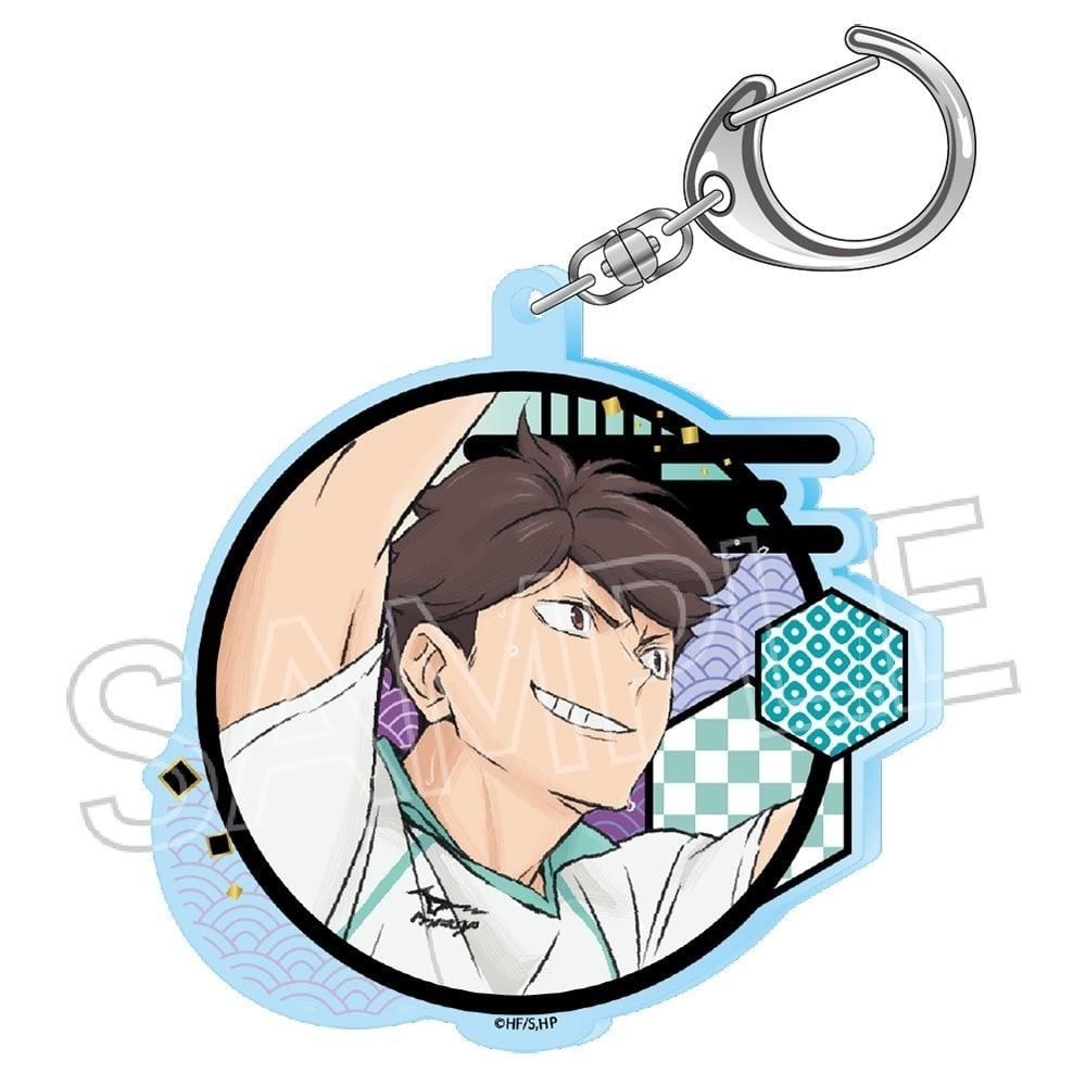 ハイキュー!!　切り絵シリーズvol.6　アクリルキーホルダー