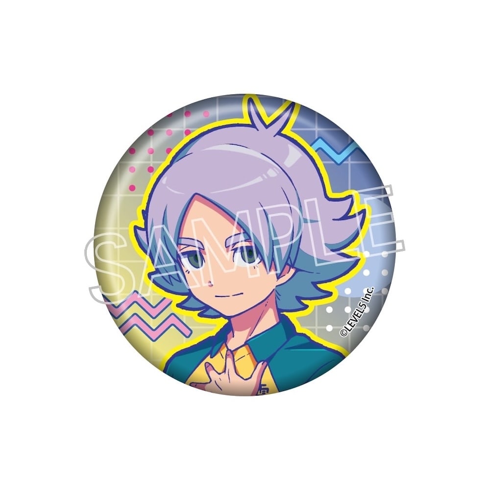 イナズマイレブン 英雄たちのヴィクトリーロード　ビビッドラインシリーズ　トレーディング缶バッジ