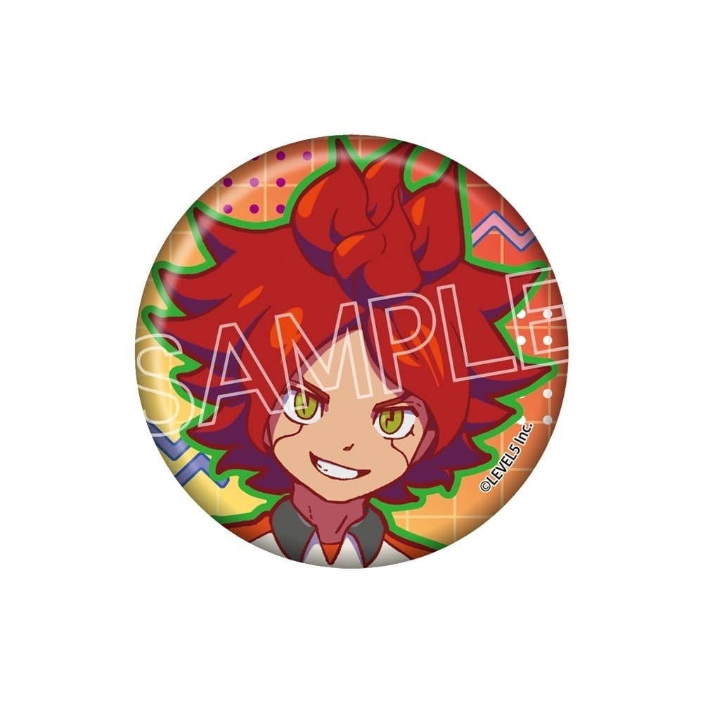 イナズマイレブン 英雄たちのヴィクトリーロード　ビビッドラインシリーズ　トレーディング缶バッジ