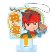 イナズマイレブン 英雄たちのヴィクトリーロード　ビビッドラインシリーズ　デコうちわキーチェーン