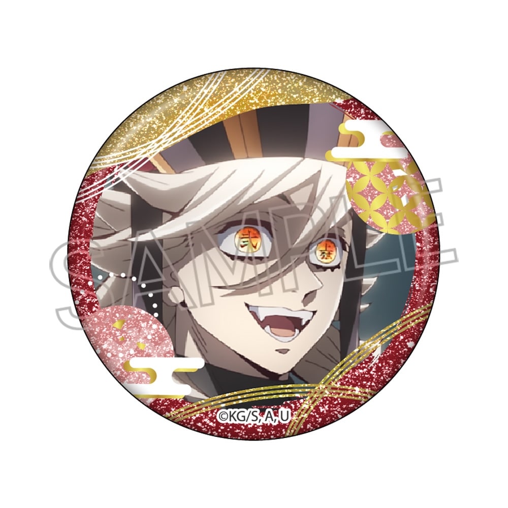 鬼滅の刃　トレーディンググリッター缶バッジ