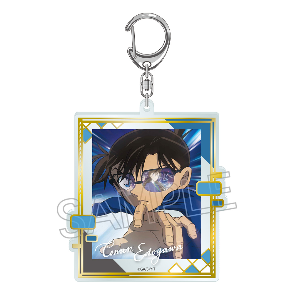 名探偵コナン　箔押しアクリルキーホルダー