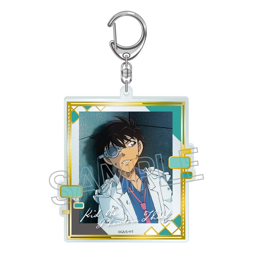 名探偵コナン　箔押しアクリルキーホルダー